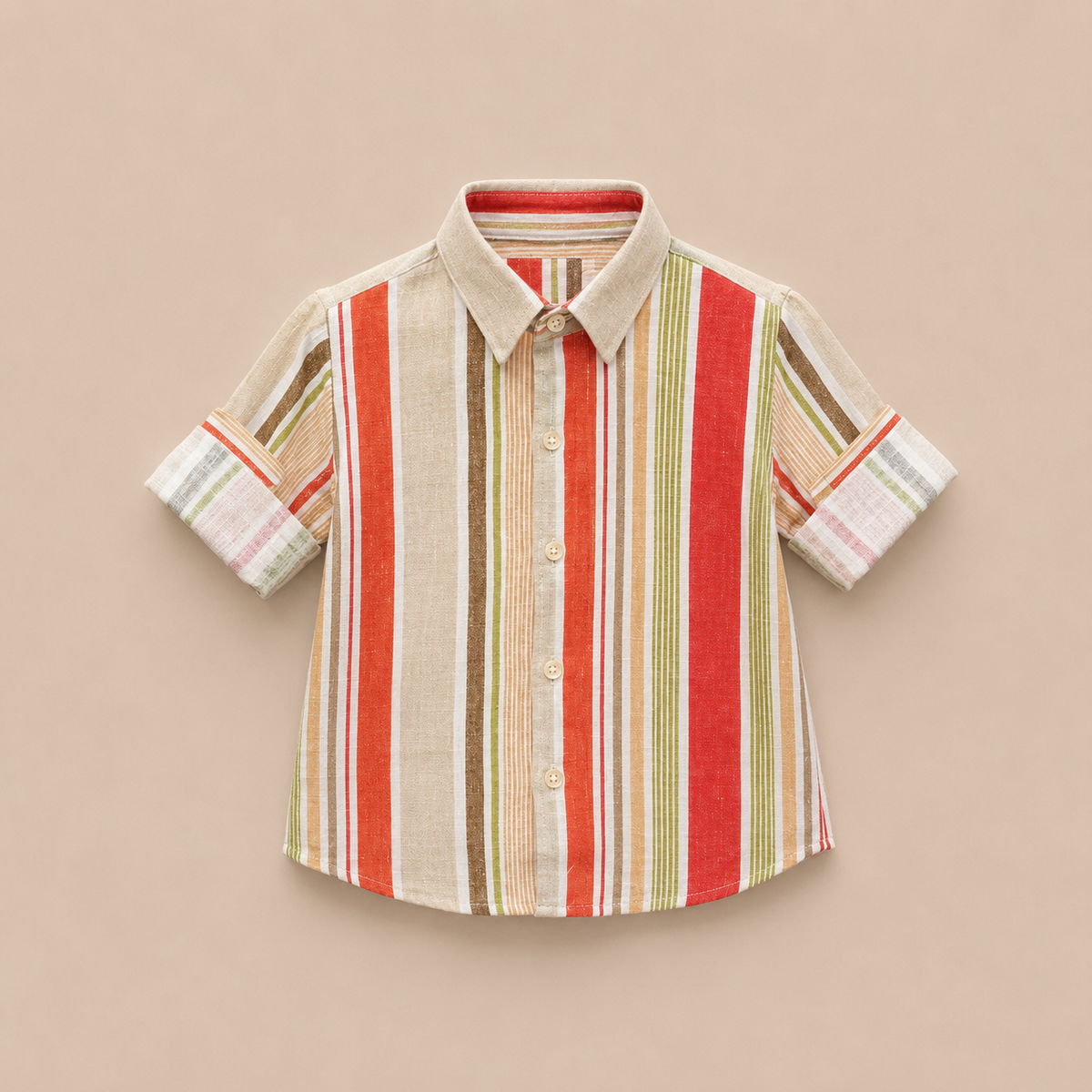 Play With Me Orange Shirt for Boys 1Y to 5Y