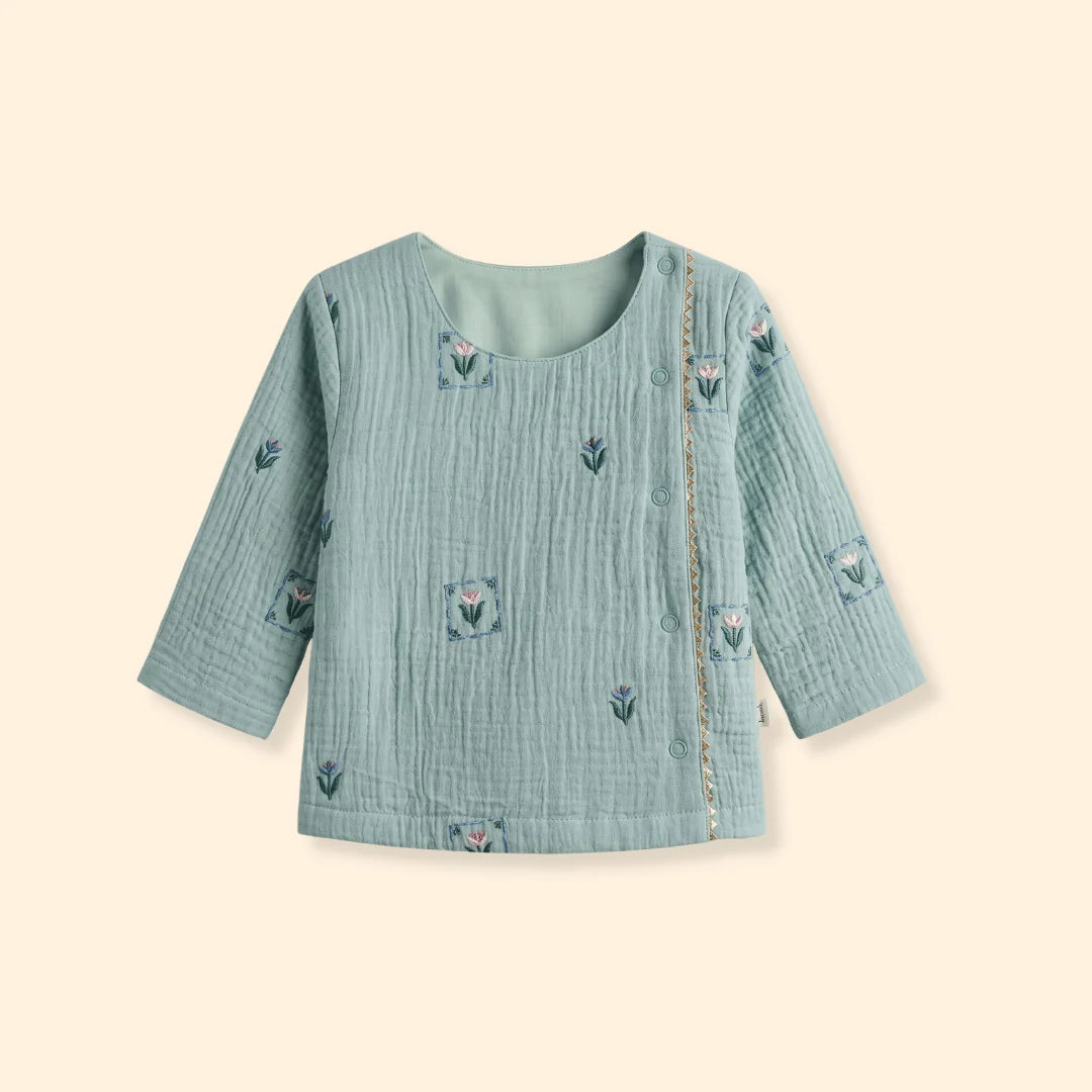 Poo Kattam - Crinkled Kurta and Pant