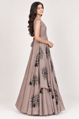 Rhea Embroidered Gown for Girls | 16Y to 18Y
