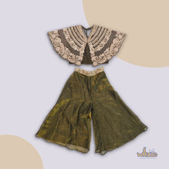 Ruhani Cape Palazo for girls