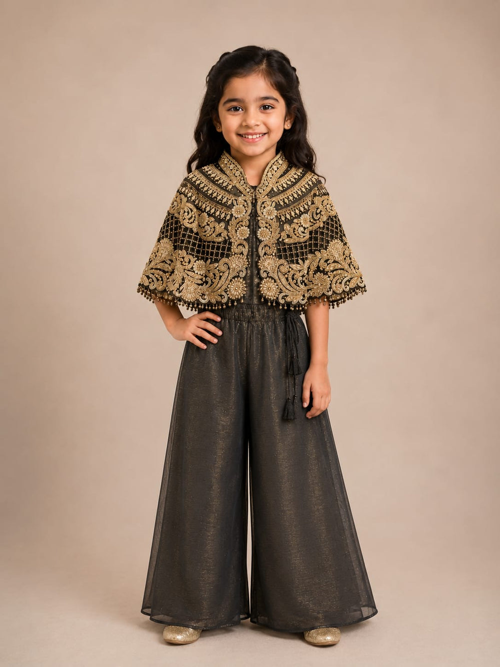 Ruhani Cape Palazo for girls