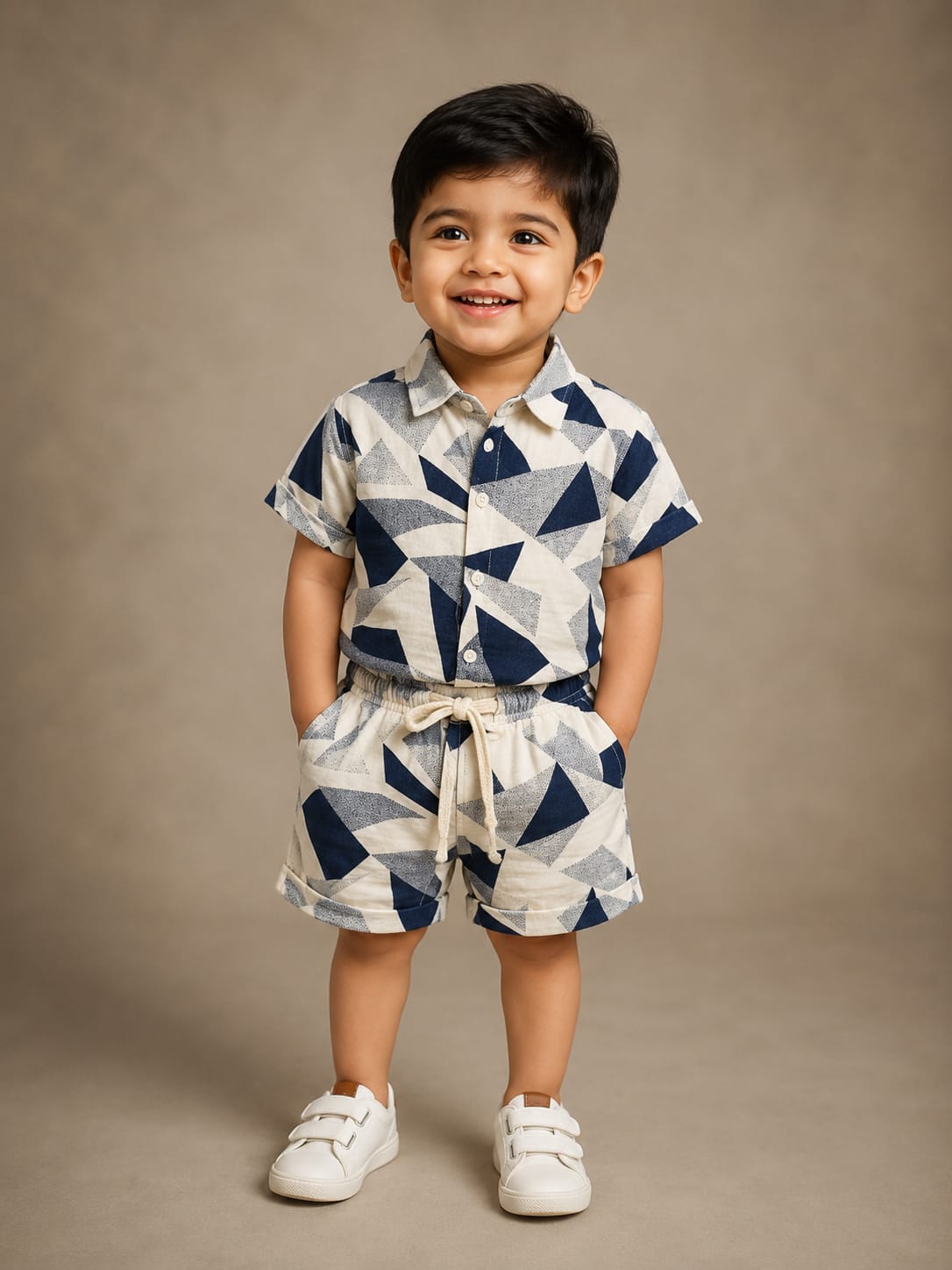 Shape Muslin Co-Ord for Boys