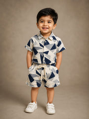 Shape Muslin Co-Ord for Boys