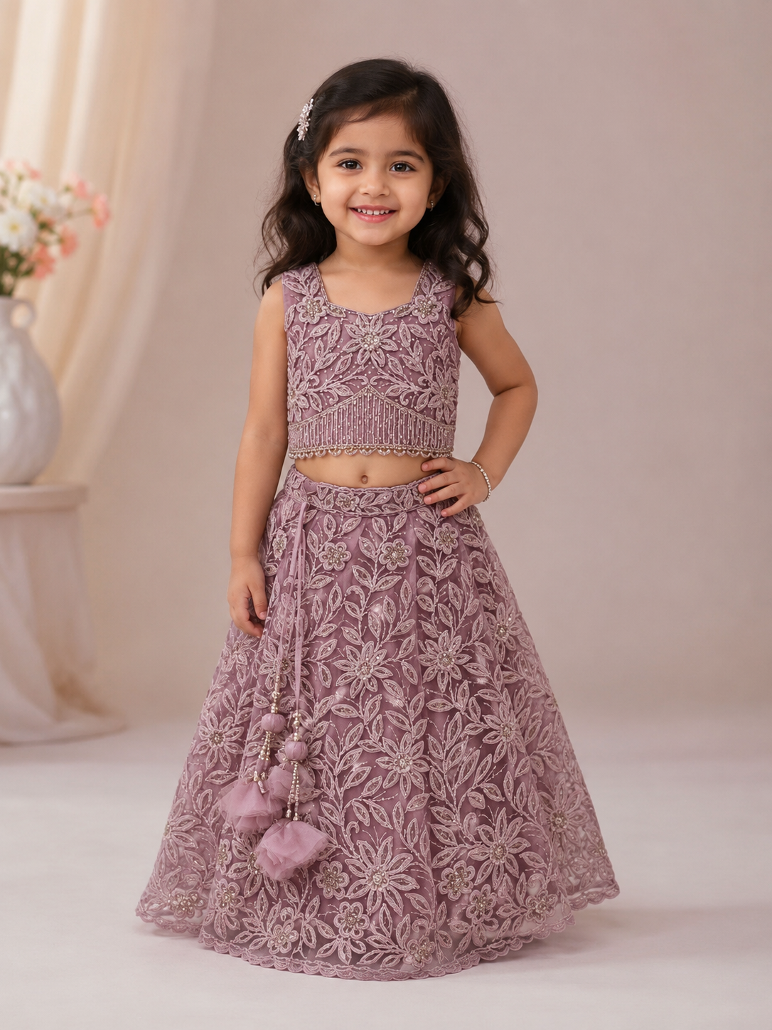 Sitara Grand Sequence Lehenga For Girls 1Y to 5Y