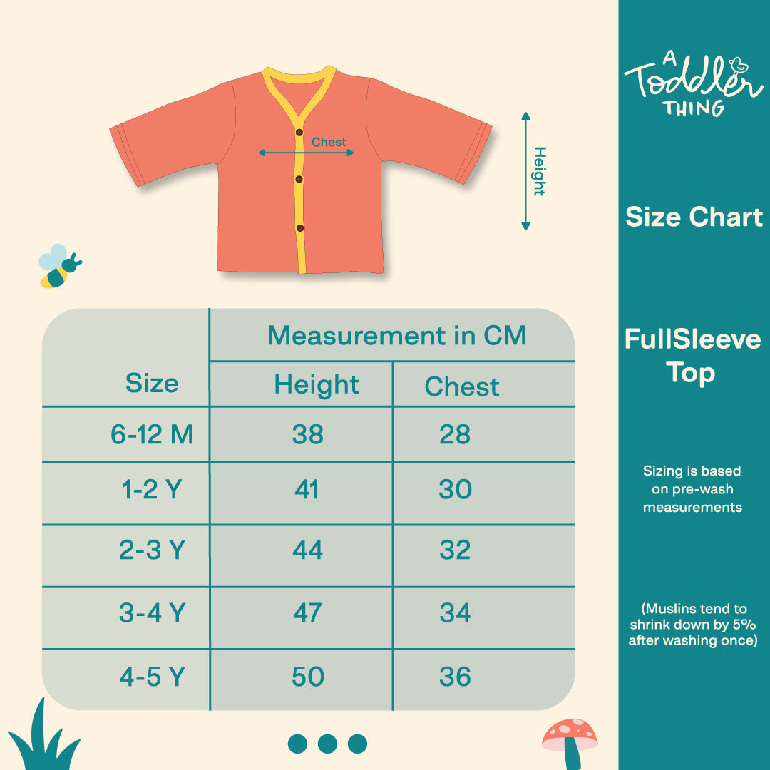 Dreamy Garden - Muslin Full Sleeve Sleep Suit for babies and kids (Unisex)
