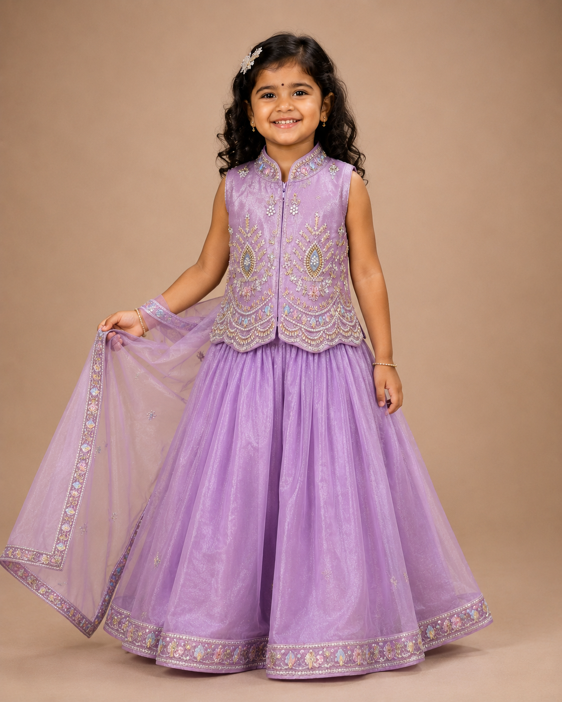 Elara Festive Lehenga for girls 1Y to 5Y
