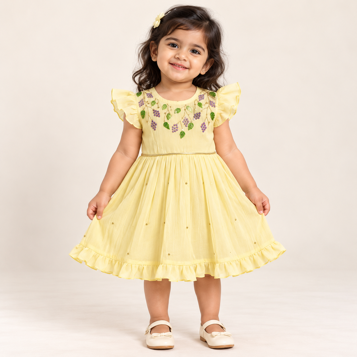 Mythri Silk Dress | 3M to 5Y