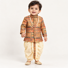 Akshay Printed Ethnic Dhoti Set | 3M-2Y
