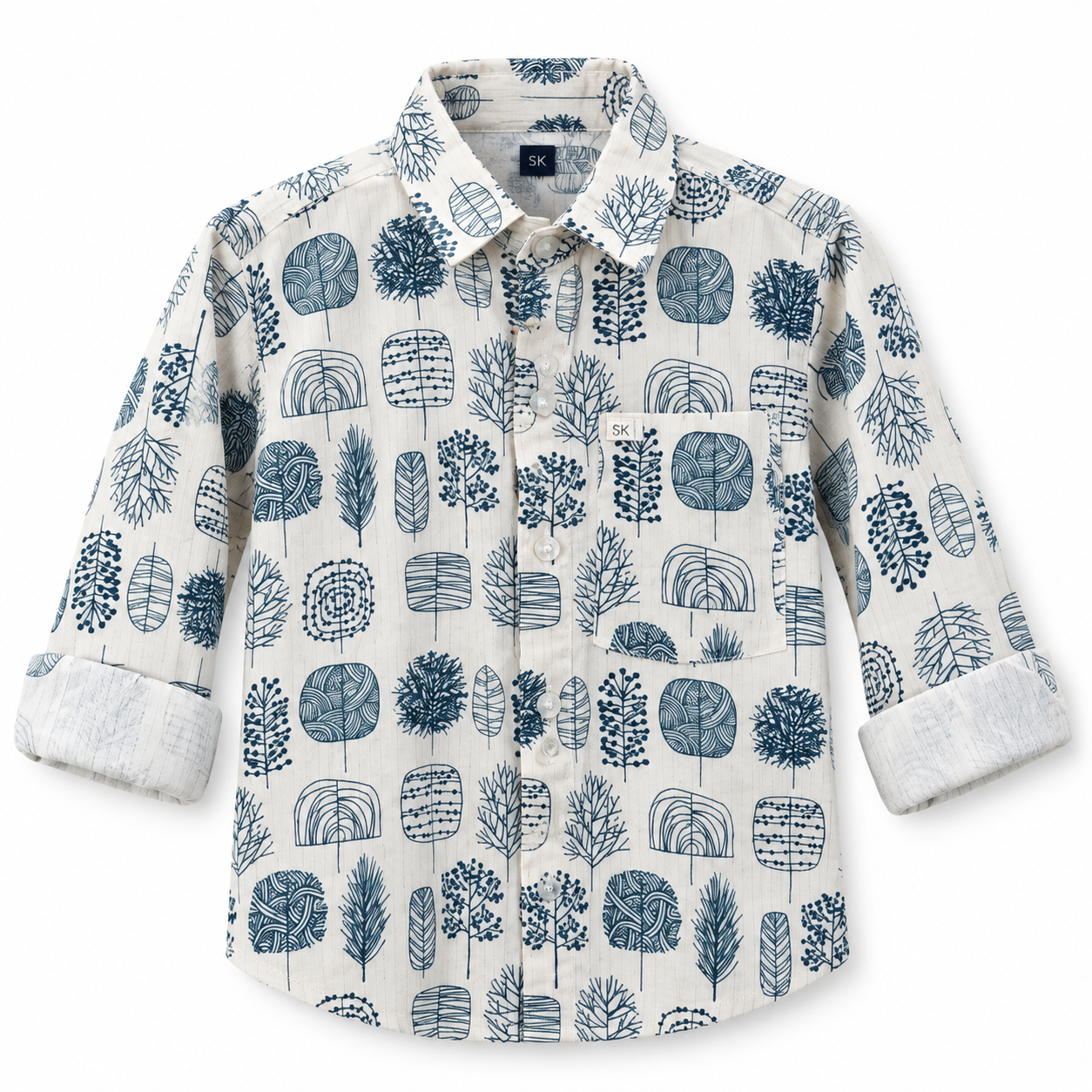 Soren Grove Print Shirt for Boys | 1Y to 6Y
