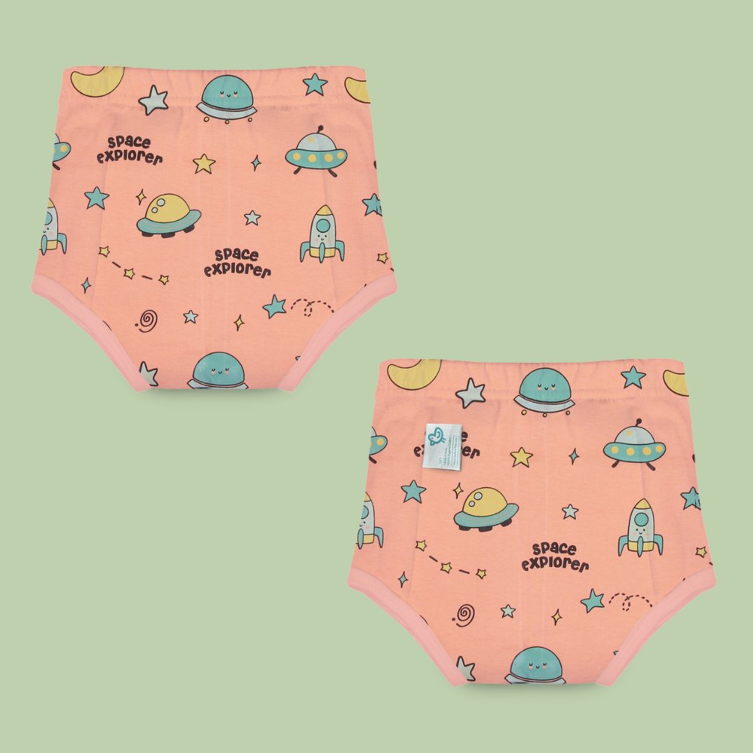 3-4 Years (Pack of 2)  - Ultra Undies - Baby Padded Underwear