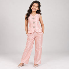 Statement Élan Gharara Set for Girls | 11-12Y