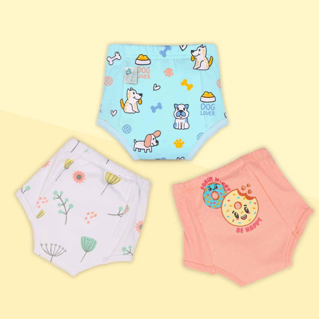 3-4 Years (Pack of 3)  - Ultra Undies - Baby Padded Underwear