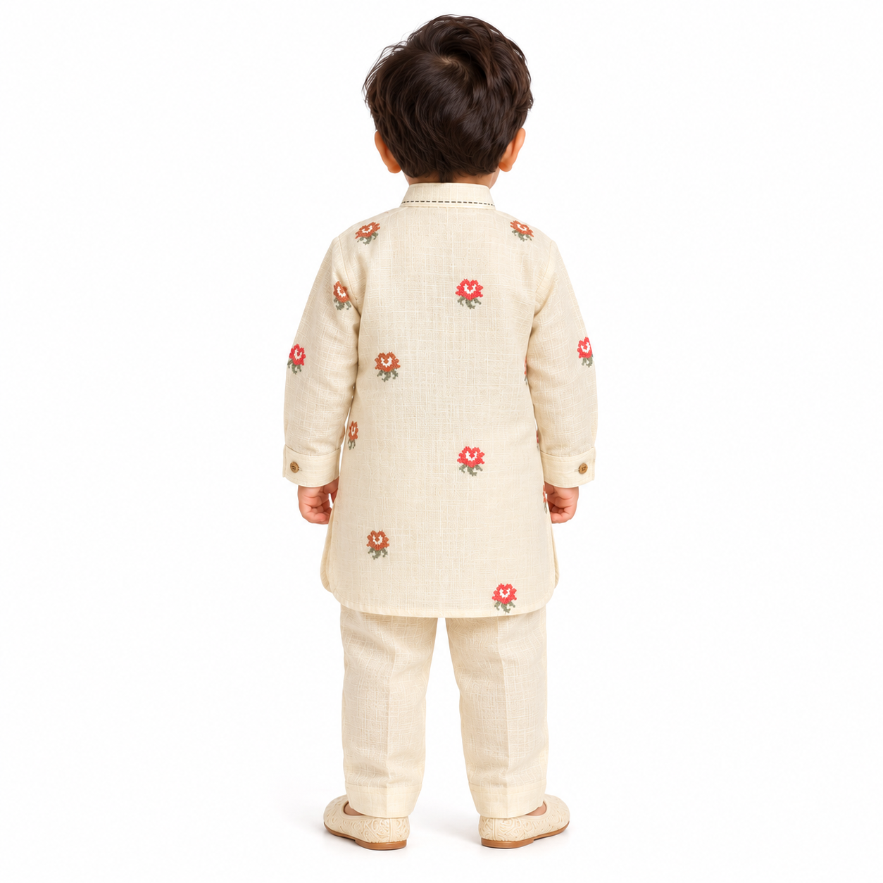 Ivaan Floral Motif Kurta Set
