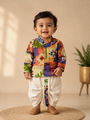Tribal Dhoti Set for Boys