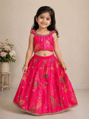 Rani Lehenge Choli for Girls 1Y to 4y