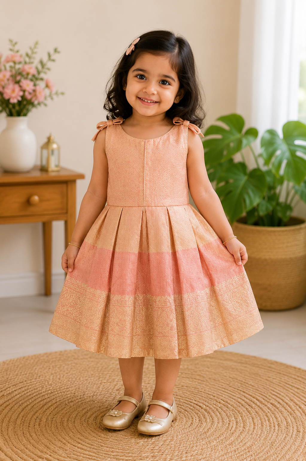 Yalini Silk Grand Dress for Girls | 1Y to 5Y
