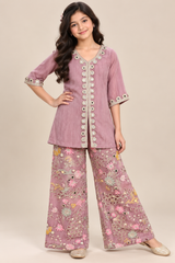 Zoya Royale Gharara Set for Girls | 7-15Y