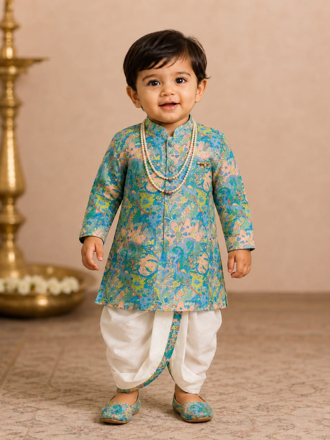 ocean dhoti set