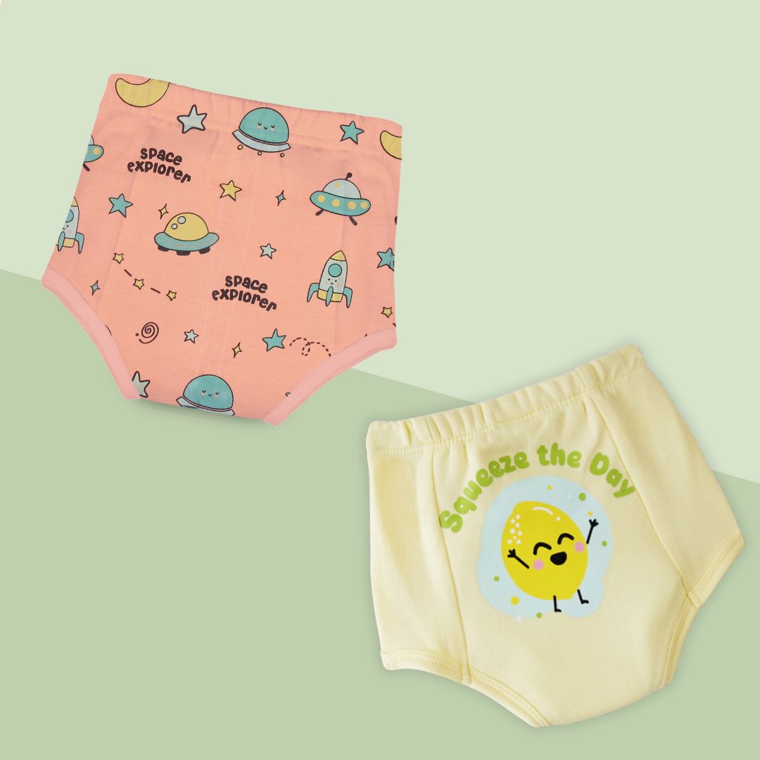 3-4 Years (Pack of 2)  - Ultra Undies - Baby Padded Underwear
